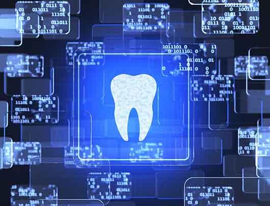 Digital dentistry graphic